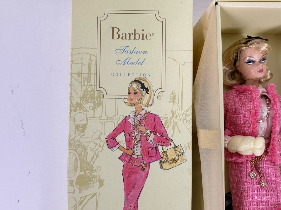 Fashion Model Collection Genuine Silkstone Body Limited Edition Of 12,100 Gold Label Collection Mattel Barbie Doll 2007 New In Box M4969 [Photo 11]