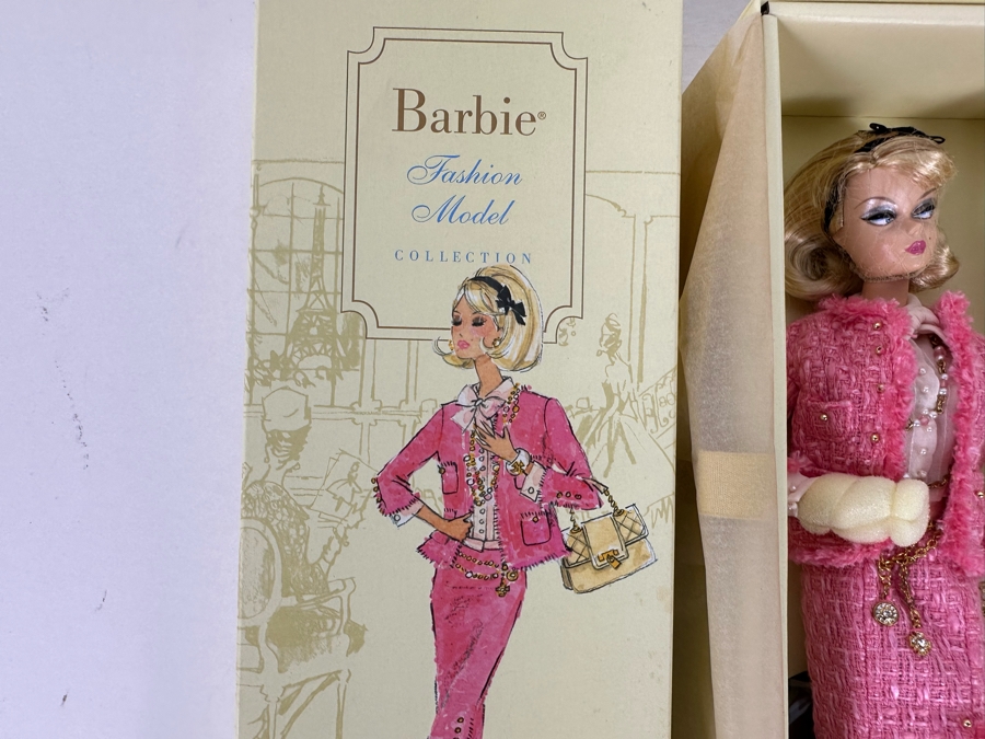 Fashion Model Collection Genuine Silkstone Body Limited Edition Of 12,100 Gold Label Collection Mattel Barbie Doll 2007 New In Box M4969 [Photo 10]