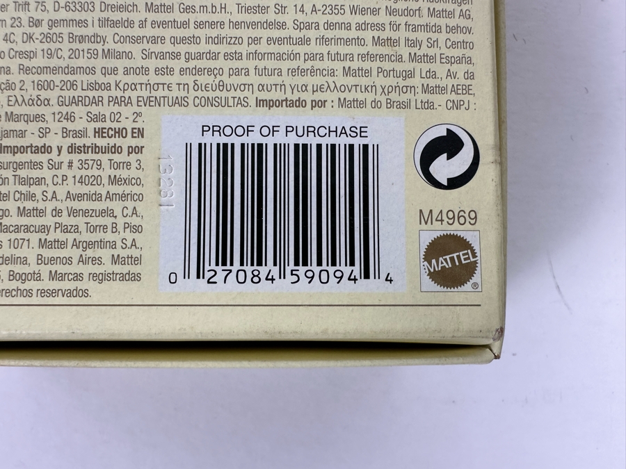 Fashion Model Collection Genuine Silkstone Body Limited Edition Of 12,100 Gold Label Collection Mattel Barbie Doll 2007 New In Box M4969 [Photo 19]