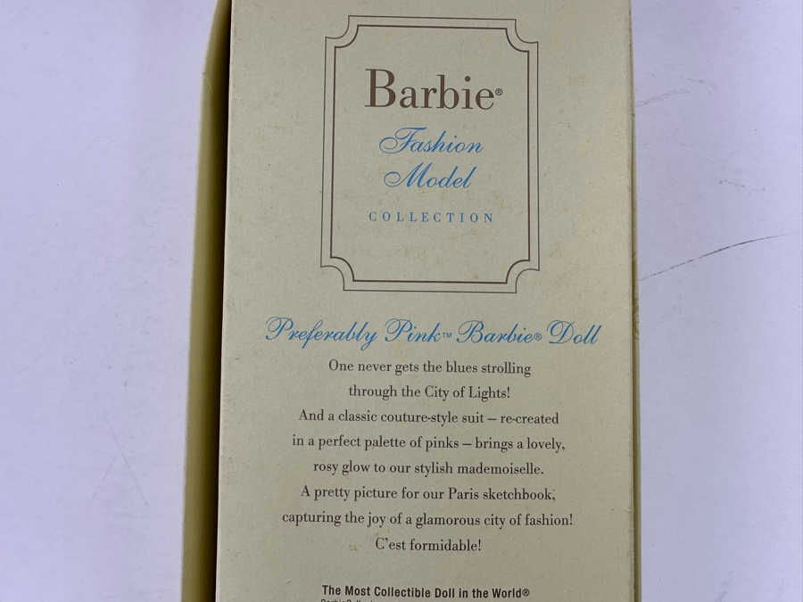 Fashion Model Collection Genuine Silkstone Body Limited Edition Of 12,100 Gold Label Collection Mattel Barbie Doll 2007 New In Box M4969 [Photo 16]