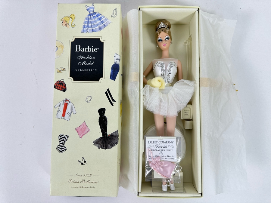 Fashion Model Collection Prima Ballerina Limited Edition Of 4,200 Gold Label Collection Mattel Barbie Doll 2009 New In Box P4753 [Photo 4]