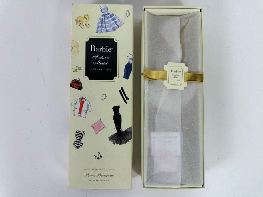 Fashion Model Collection Prima Ballerina Limited Edition Of 4,200 Gold Label Collection Mattel Barbie Doll 2009 New In Box P4753 [Photo 2]