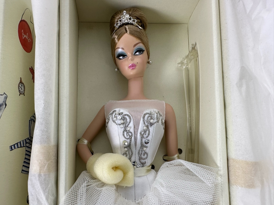 Fashion Model Collection Prima Ballerina Limited Edition Of 4,200 Gold Label Collection Mattel Barbie Doll 2009 New In Box P4753 [Photo 7]