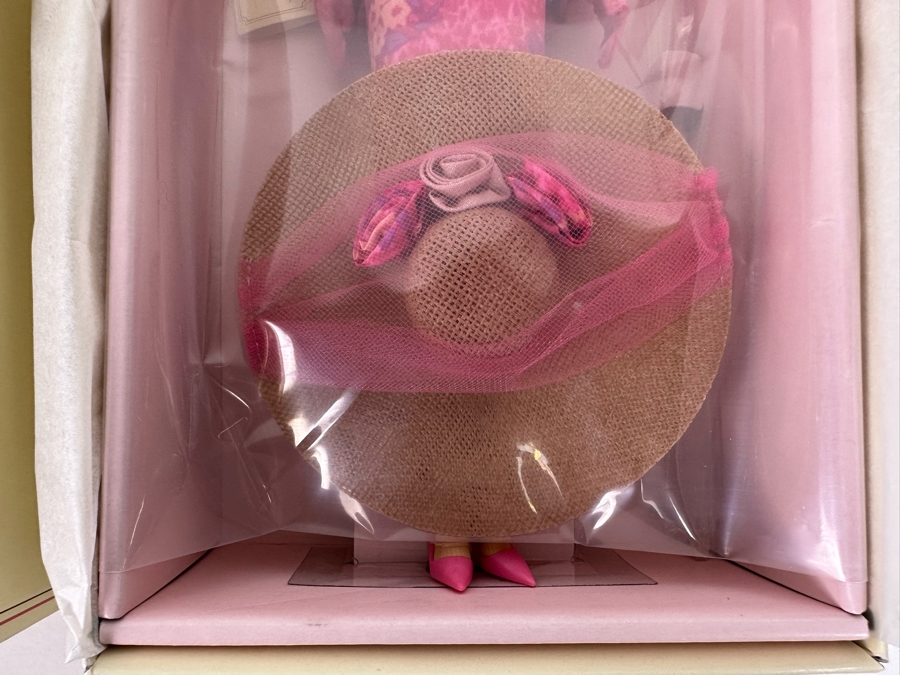 Fashion Model Fashionably Floral Genuine Silkstone Limited Edition Of 10,000 Gold Label Collection Mattel Barbie Doll 2014 New In Box CGK91 [Photo 7]