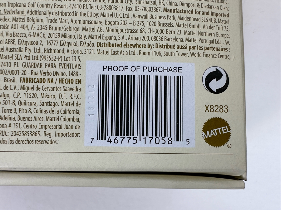Fashion Model Collection Tailored Tuxedo Ken Genuine Silkstone Body Limited Edition of 4,000 Gold Label Collection Mattel Barbie Doll 2013 New In Box X8283 [Photo 15]