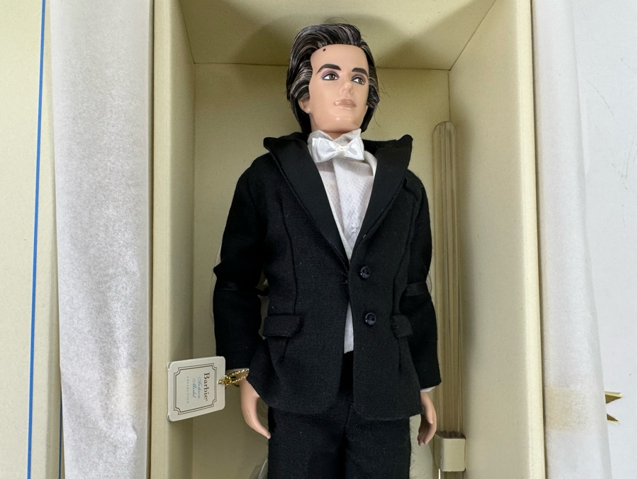 Fashion Model Collection Tailored Tuxedo Ken Genuine Silkstone Body Limited Edition of 4,000 Gold Label Collection Mattel Barbie Doll 2013 New In Box X8283 [Photo 7]