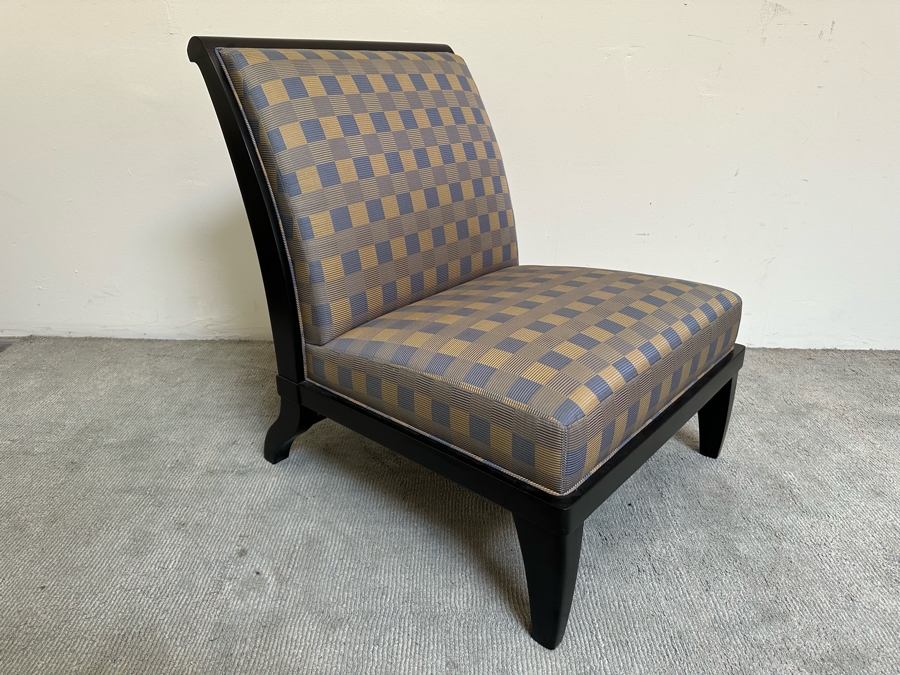 Large Upholstered Side Chair By Studio H A Holly Hunt Collection 30W X 32D X 35H [Photo 5]