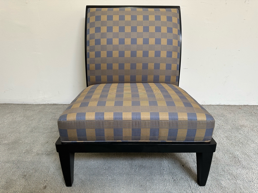 Large Upholstered Side Chair By Studio H A Holly Hunt Collection 30W X 32D X 35H [Photo 4]