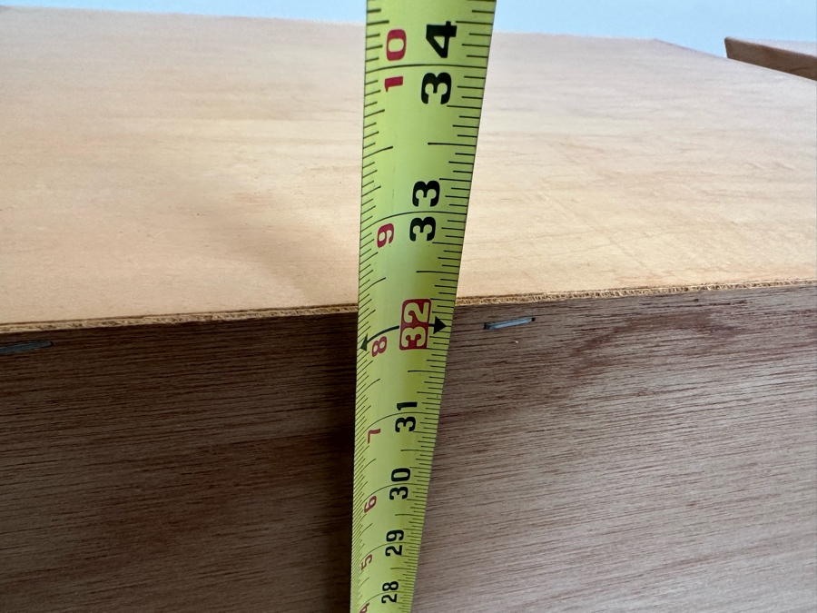 Pair Of Light Blonde Wooden Nightstands 24.5W X 20D 32H [Photo 12]