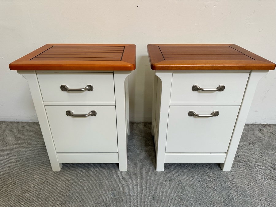 Pair Of Pottery Barn Kids Nightstands 22W X 17D X 27H [Photo 3]