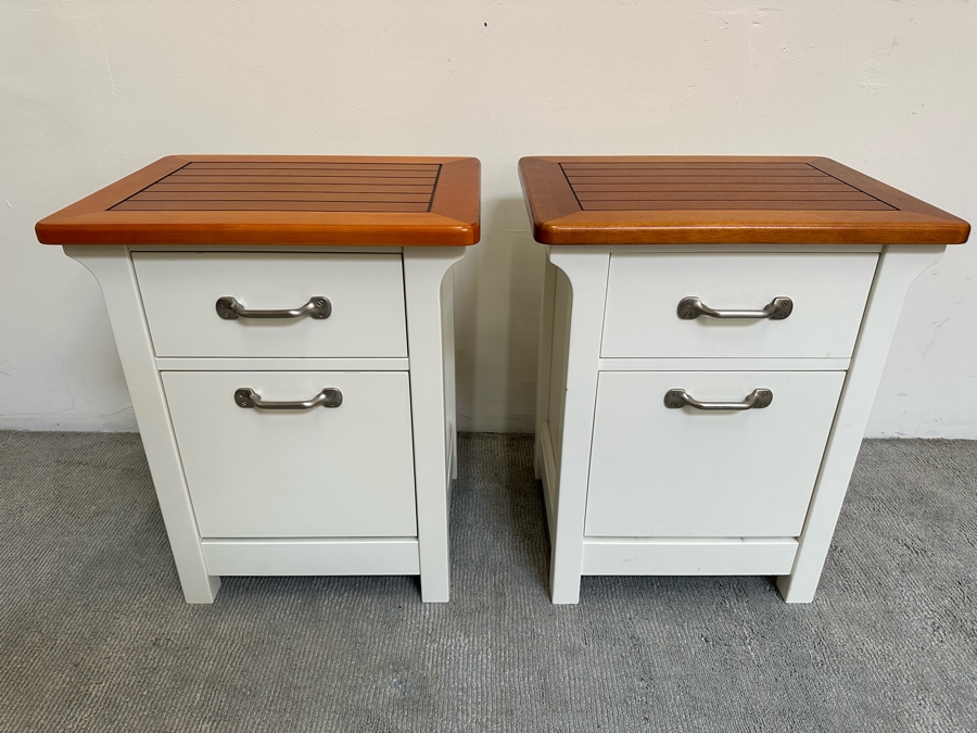 Pair Of Pottery Barn Kids Nightstands 22W X 17D X 27H [Photo 2]