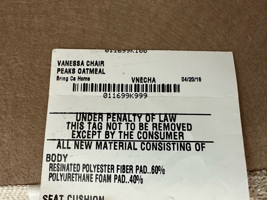 Pair Of Contemporary Upholstered Accent Side Vanessa Armchairs 29.5W X 36D X 34H [Photo 6]