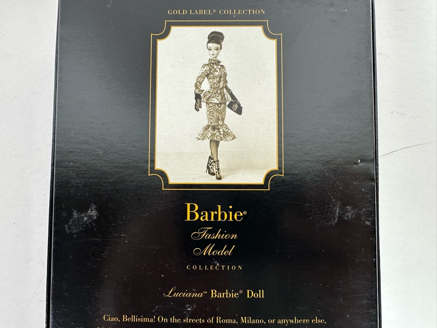 Fashion Model Collection Luciana Silkstone Body Limited Edition of 6,000 Gold Label Collection Mattel Barbie Doll 2013 New In Box BHD22 [Photo 14]