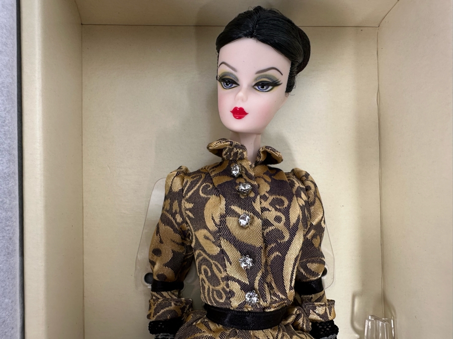 Fashion Model Collection Luciana Silkstone Body Limited Edition of 6,000 Gold Label Collection Mattel Barbie Doll 2013 New In Box BHD22 [Photo 7]