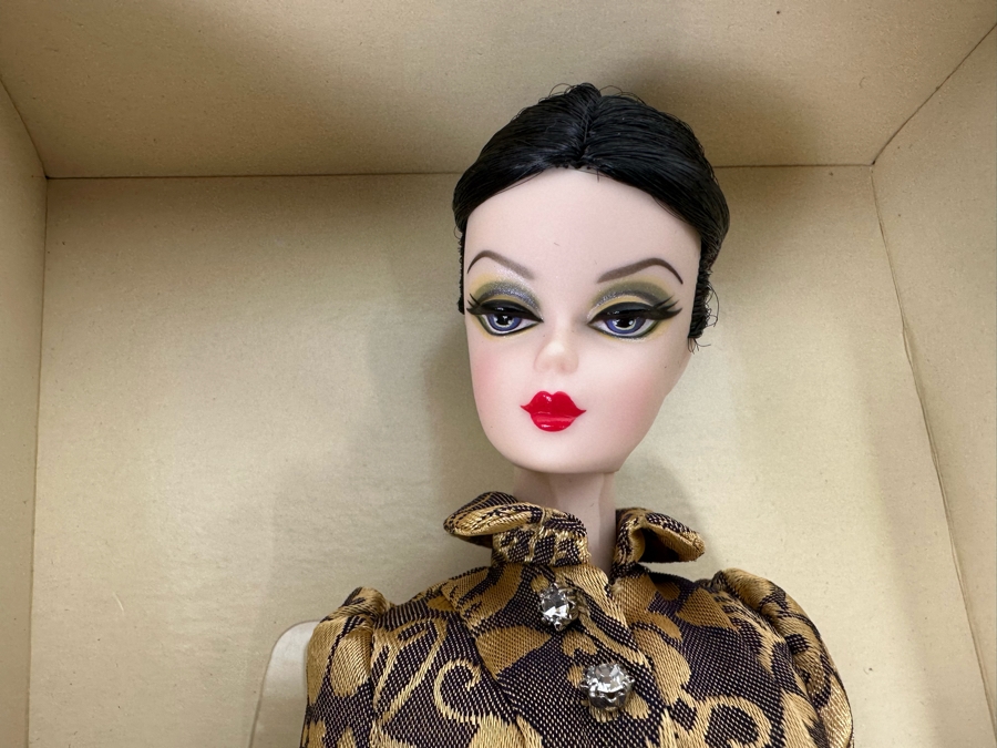 Fashion Model Collection Luciana Silkstone Body Limited Edition of 6,000 Gold Label Collection Mattel Barbie Doll 2013 New In Box BHD22 [Photo 6]