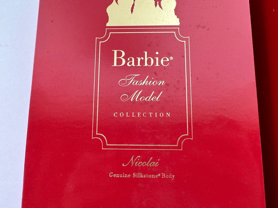 Fashion Model Collection Nicolai Silkstone Body Limited Edition of 4,000 Gold Label Collection Mattel Ken Doll 2010 New In Box T7679 [Photo 3]