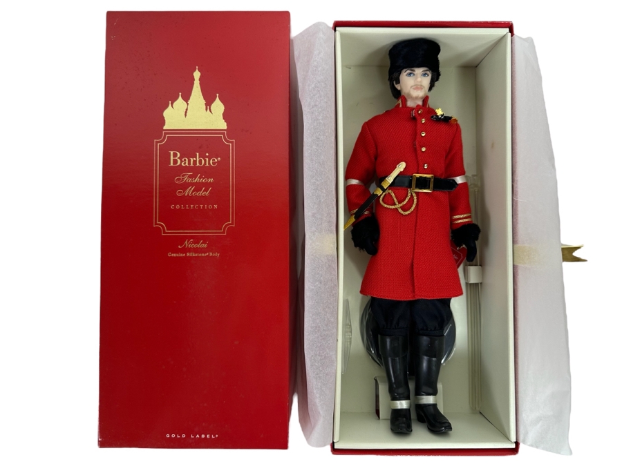Fashion Model Collection Nicolai Silkstone Body Limited Edition of 4,000 Gold Label Collection Mattel Ken Doll 2010 New In Box T7679