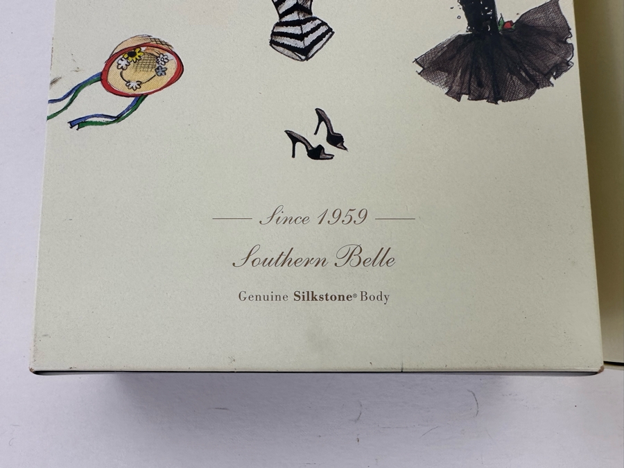 Fashion Model Collection Southern Belle Silkstone Body Limited Edition of 10,300 Gold Label Collection Mattel Barbie Doll 2008 New In Box N5009 [Photo 3]