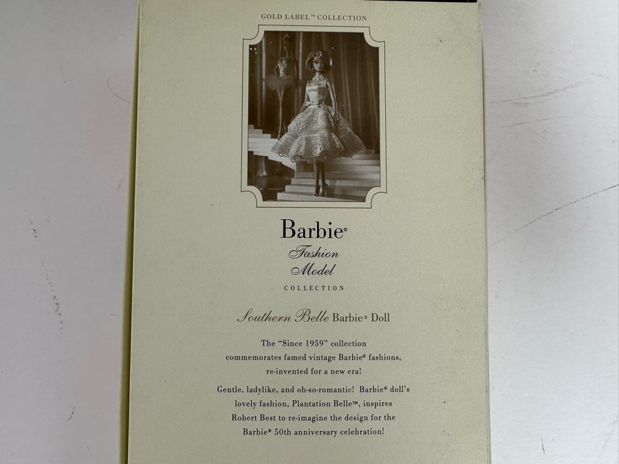Fashion Model Collection Southern Belle Silkstone Body Limited Edition of 10,300 Gold Label Collection Mattel Barbie Doll 2008 New In Box N5009 [Photo 12]
