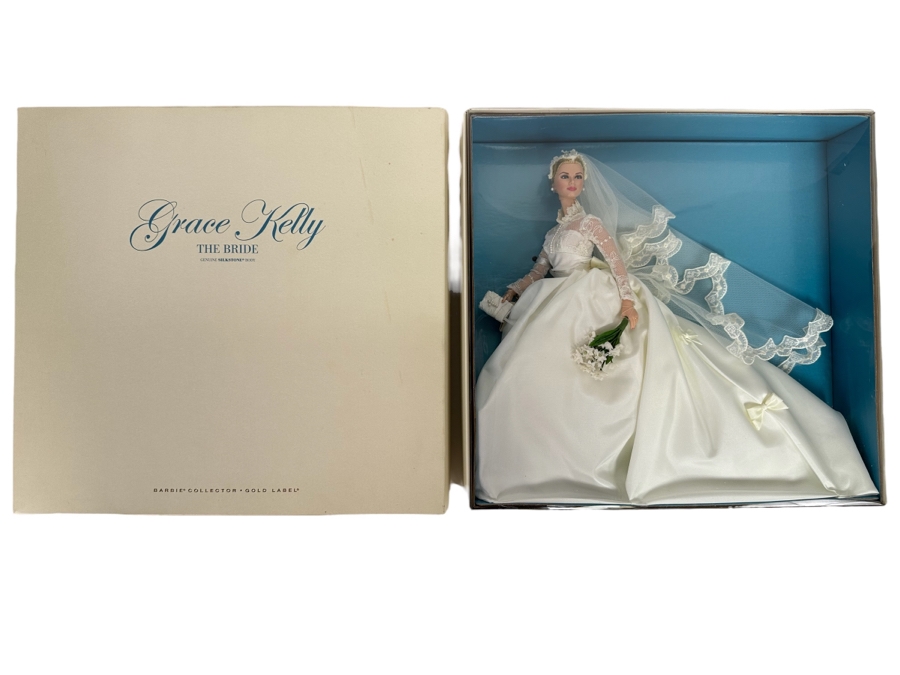 Grace Kelly The Bride Silkstone Body Limited Edition of 13,100 Gold Label Collection Mattel Barbie Doll 2011 New In Box T7942