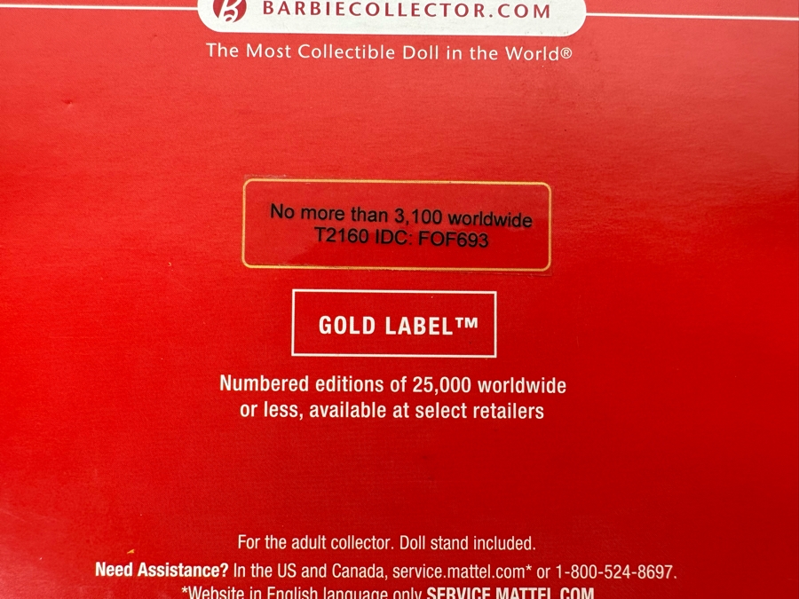 Holiday Hostess Collection Thanksgiving Feast Limited Edition of 3,100 Gold Label Collection Mattel Barbie Doll 2010 New In Box FOF693 [Photo 12]