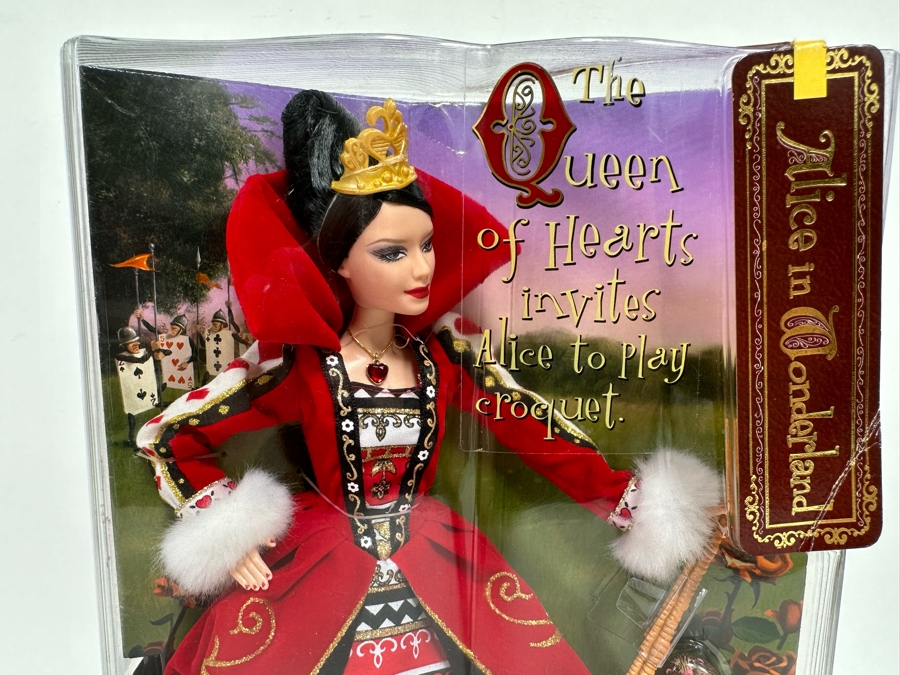 Alice in Wonderland Queen of Hearts Barbie Doll Limited Edition of 50,000 Silver Label Collection Mattel Barbie Doll 2007 New In Box L5850 [Photo 3]