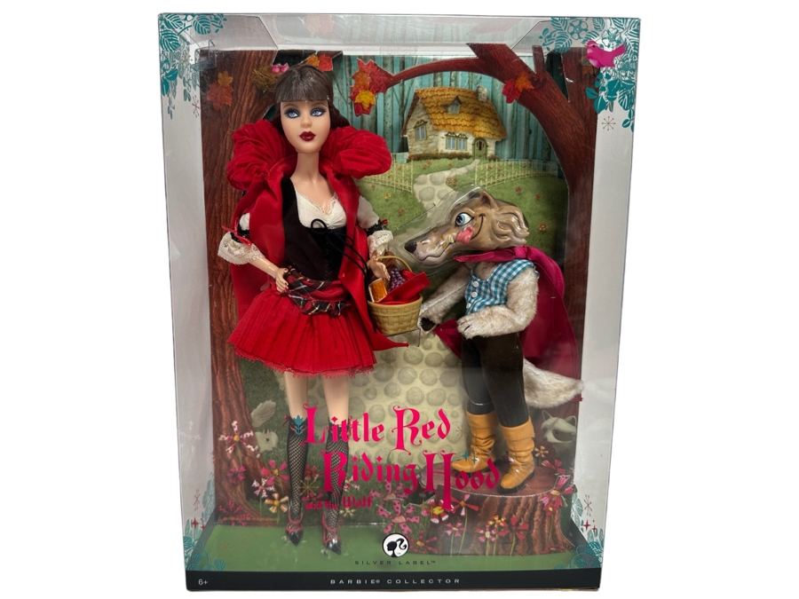 Little Red Riding Hood and the Wolf Limited Edition of 50,000 Silver Label Collection Mattel Barbie Doll 2008 New In Box N3245