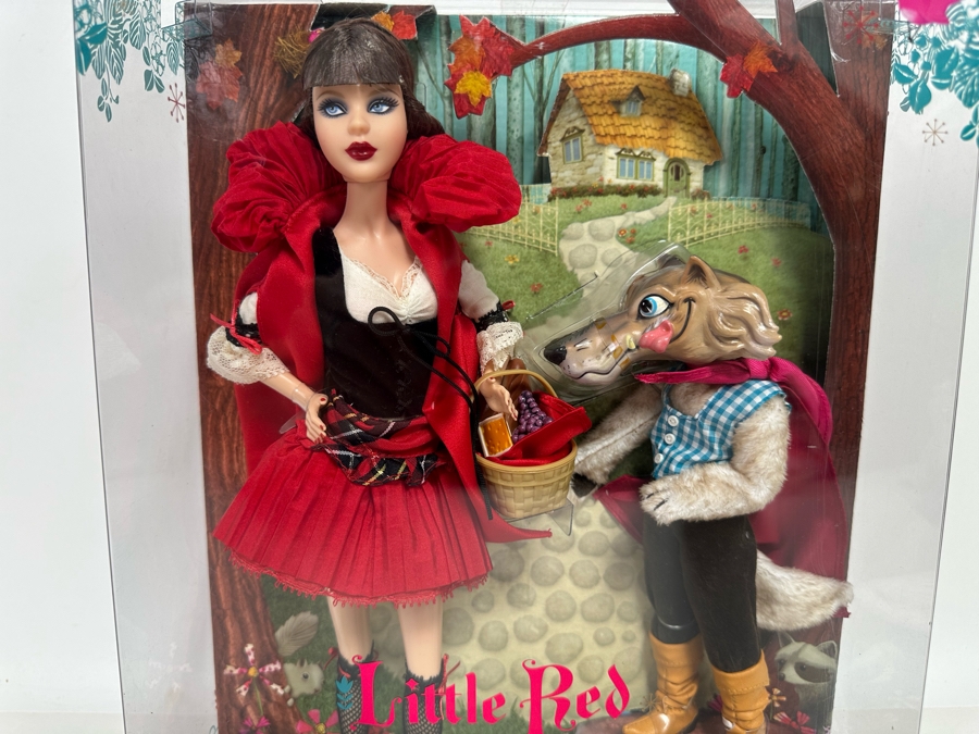 Little Red Riding Hood and the Wolf Limited Edition of 50,000 Silver Label Collection Mattel Barbie Doll 2008 New In Box N3245 [Photo 3]