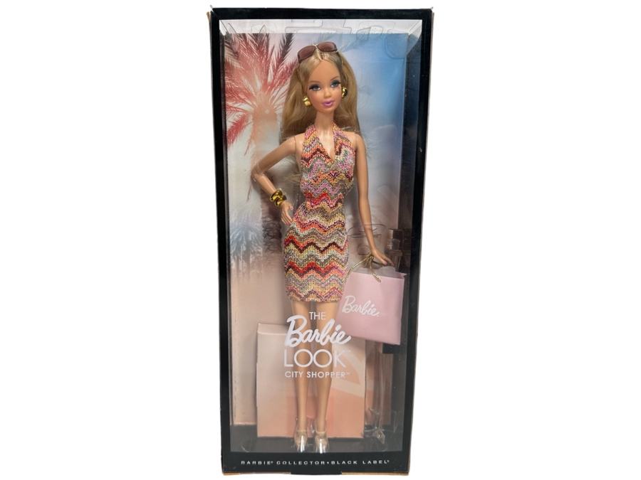 The Look City Shopper Black Label Collection Mattel Barbie Doll