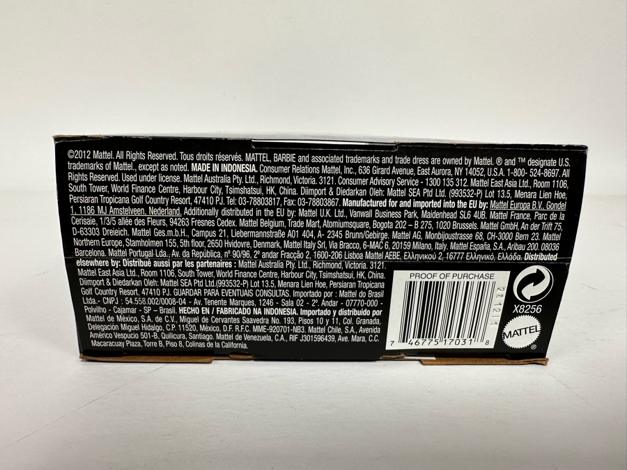 The Look City Shopper Black Label Collection Mattel Barbie Doll 2012 New In Box X8256 [Photo 13]