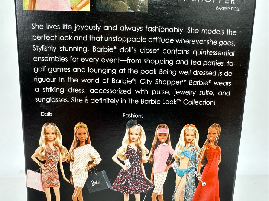 The Look City Shopper Black Label Collection Mattel Barbie Doll 2012 New In Box X8256 [Photo 11]