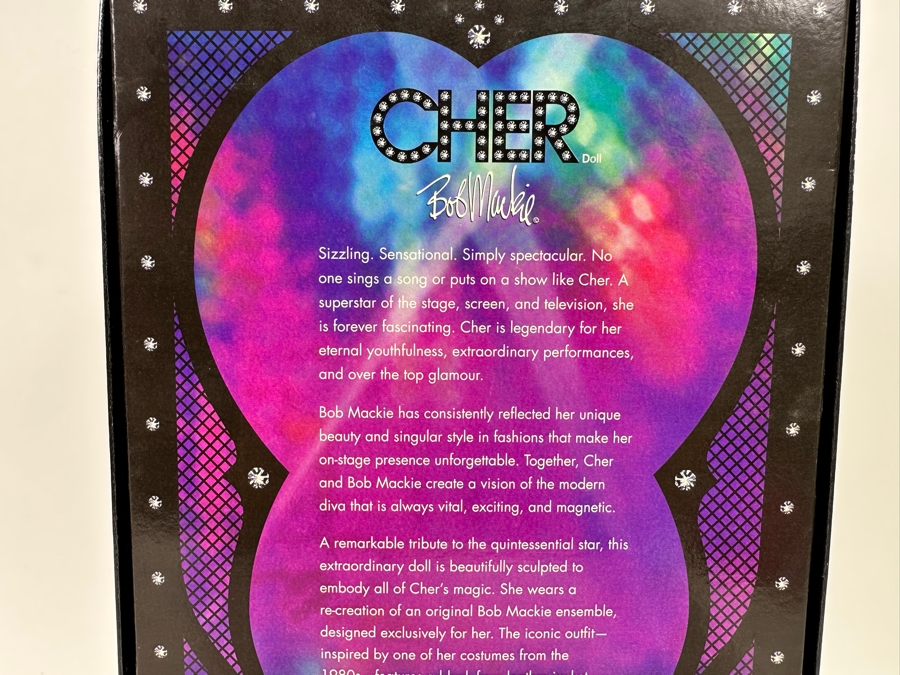 Bob Mackie Cher Doll Black Label Collection Mattel Barbie Doll 2007 New In Box X8256 [Photo 10]