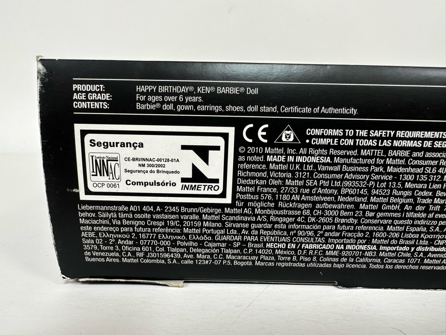 Bob Mackie Cher Doll Black Label Collection Mattel Barbie Doll 2007 New In Box X8256 [Photo 23]