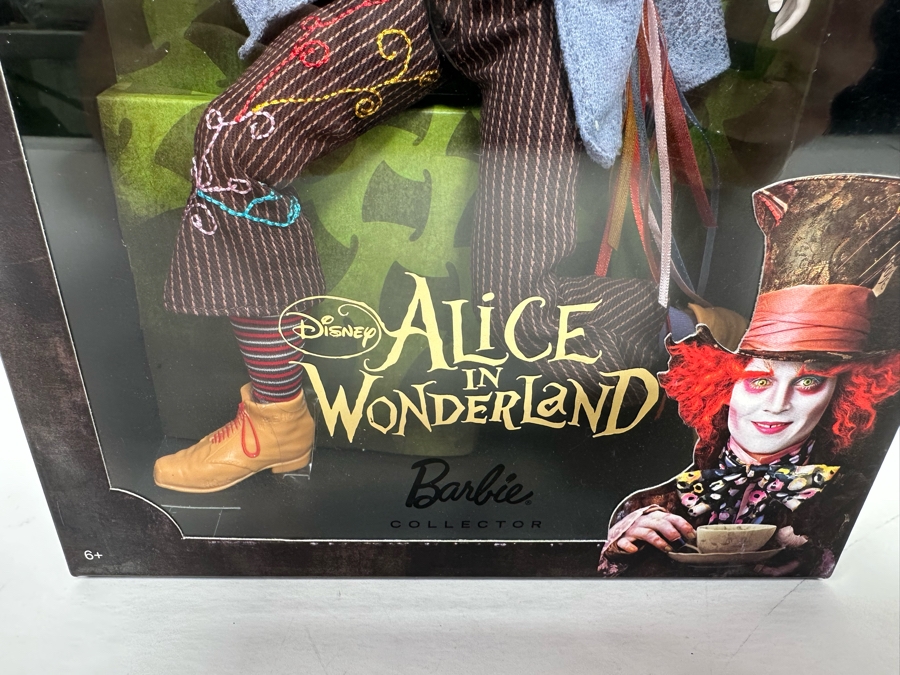 Disney Alice in Wonderland Mad Hatter Black Label Collection Mattel Barbie Doll 2009 New In Box T2104 [Photo 10]