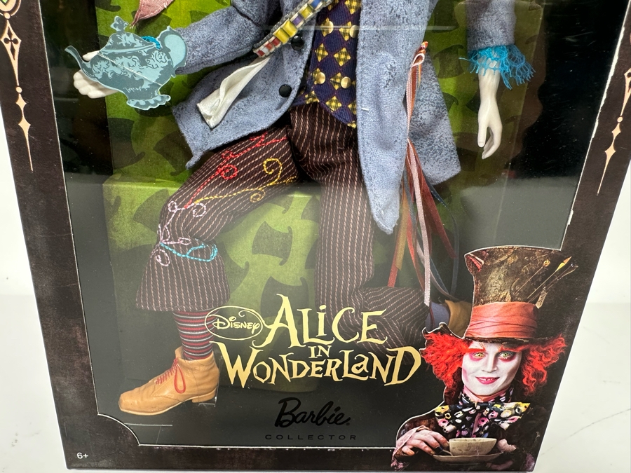 Disney Alice in Wonderland Mad Hatter Black Label Collection Mattel Barbie Doll 2009 New In Box T2104 [Photo 7]