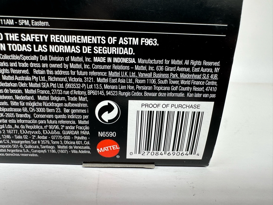 Harley Davidson Pink Label Collection Mattel Barbie Doll 2008 New In Box N6590 [Photo 11]