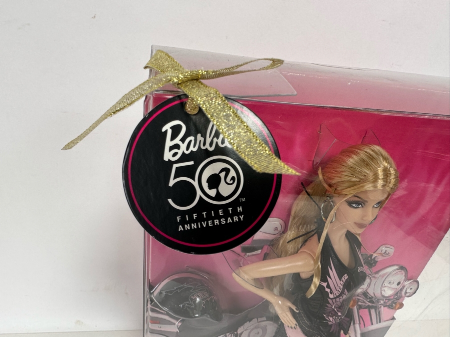 Harley Davidson Pink Label Collection Mattel Barbie Doll 2008 New In Box N6590 [Photo 6]