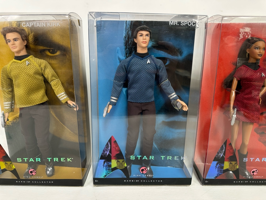Star Trek Lt. Uhura Pink Label Collection Mattel Barbie Doll 2008 New In Box N5503 [Photo 4]