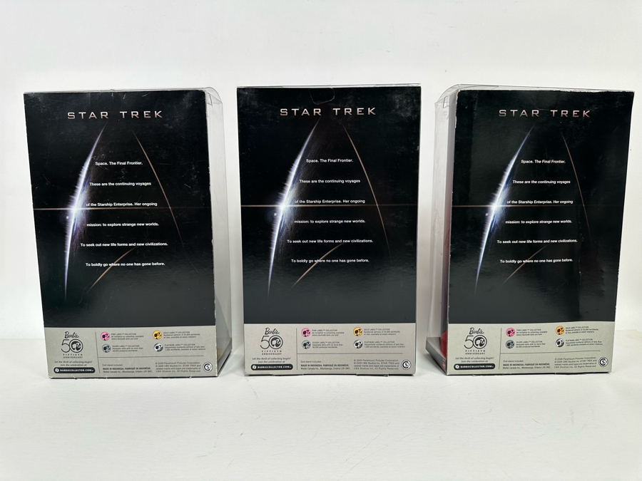 Star Trek Lt. Uhura Pink Label Collection Mattel Barbie Doll 2008 New In Box N5503 [Photo 17]