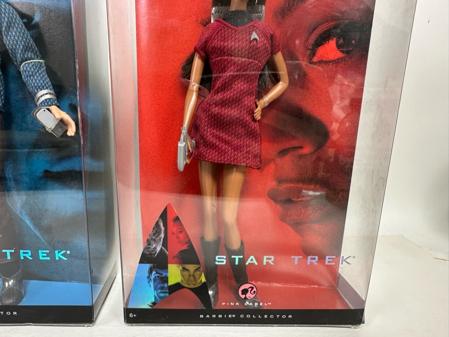 Star Trek Lt. Uhura Pink Label Collection Mattel Barbie Doll 2008 New In Box N5503 [Photo 16]