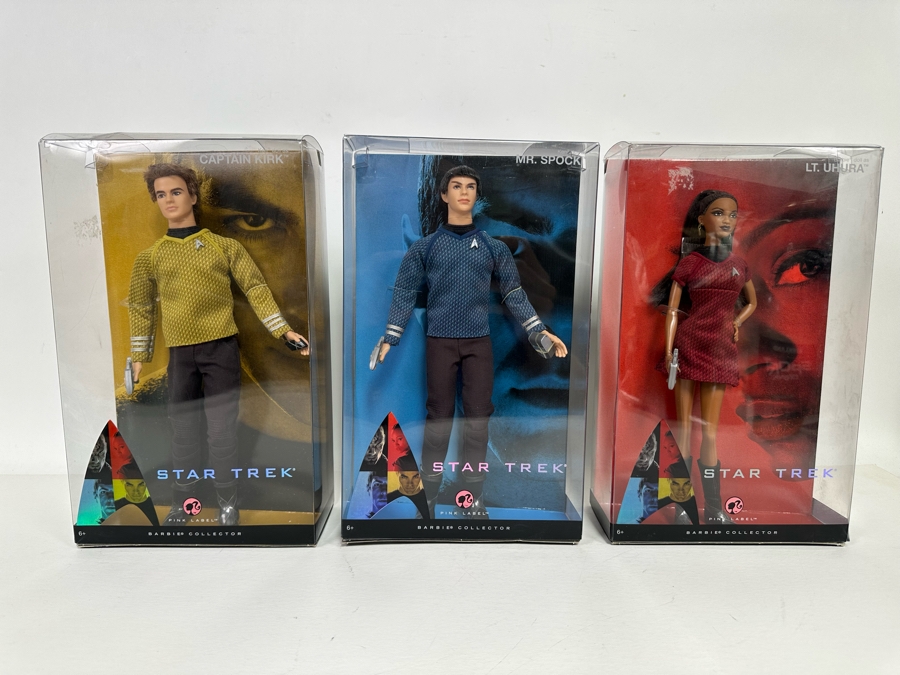 Star online trek Barbie collector captain kirk