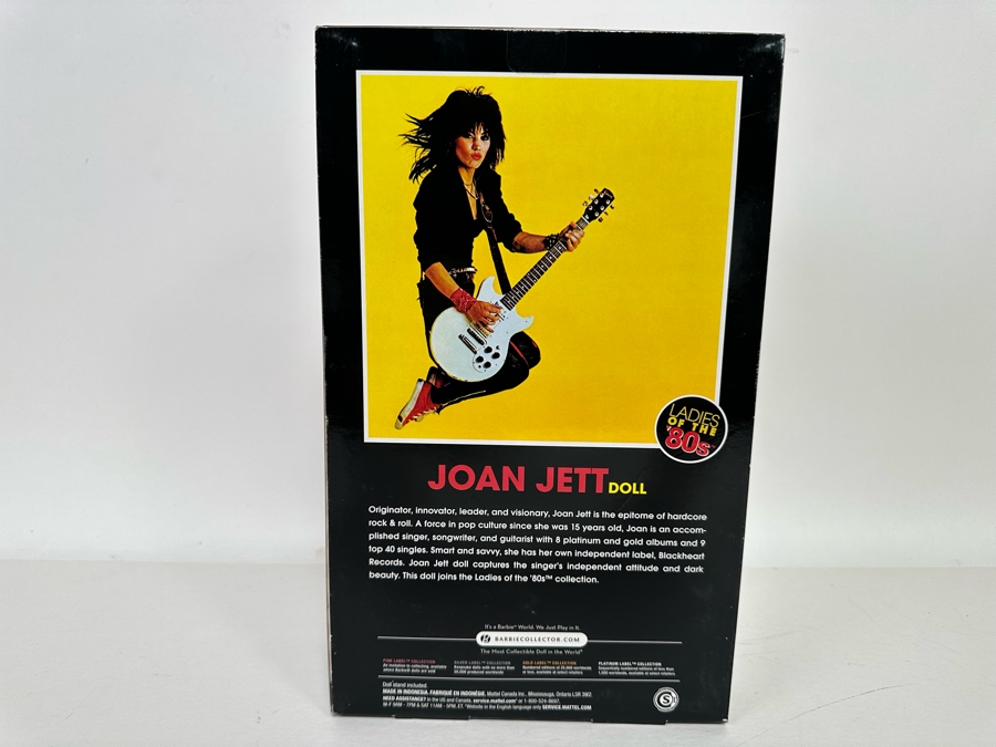 Joan Jett Pink Label Collection Mattel Barbie Doll 2009 New In Box R4461 [Photo 5]