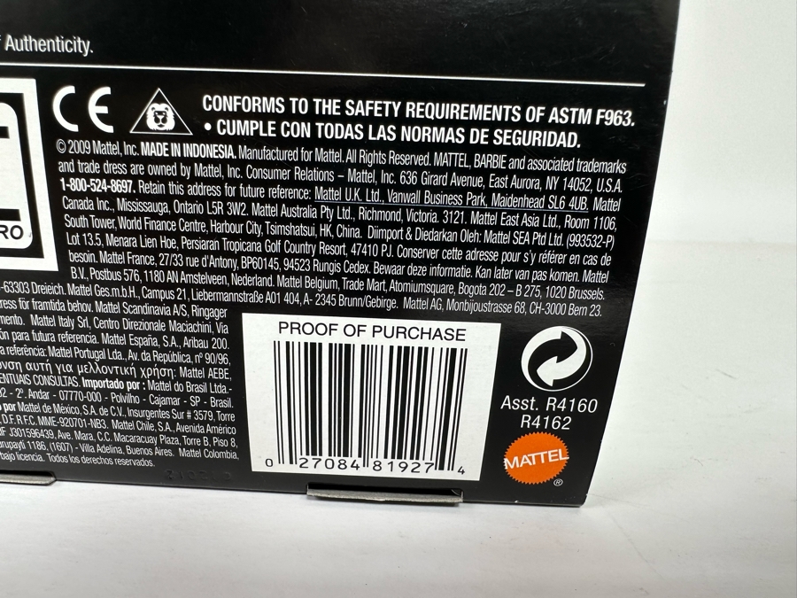 Twilight and New Moon Movie Pink Label Collection Mattel Barbie Dolls Edward, Jacob and Bella 2009 New In Box R4161/R9909/R4162 [Photo 22]