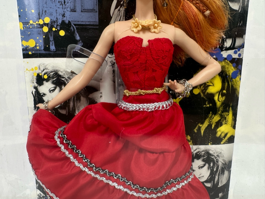 Cyndi Lauper Pink Label Collection Mattel Barbie Doll 2009 New In Box R4460 [Photo 4]