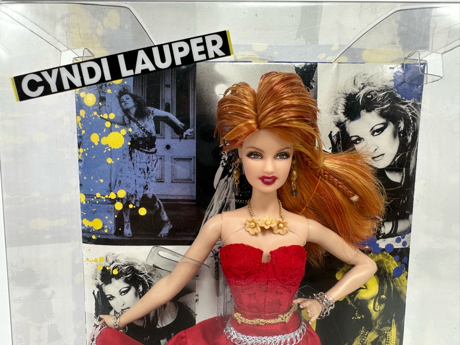 Cyndi Lauper Pink Label Collection Mattel Barbie Doll 2009 New In Box R4460 [Photo 3]
