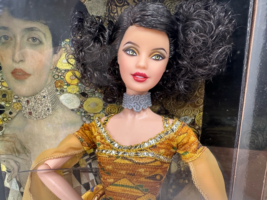 The Museum Collection: Gustav Klimt and Vincent van Gough Pink Label Collection Mattel Barbie Dolls 2010 New In Box V0445/V0443 [Photo 4]
