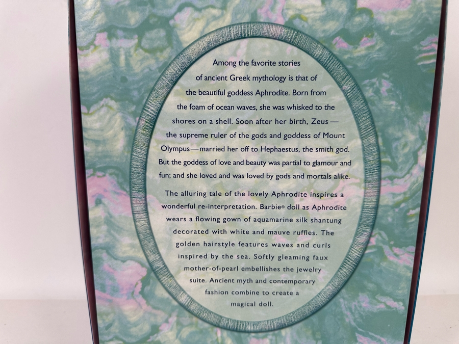 Aphrodite Limited Edition of 4,300 Gold Label Collection Mattel Barbie Doll 2008 New In Box N5020 [Photo 9]