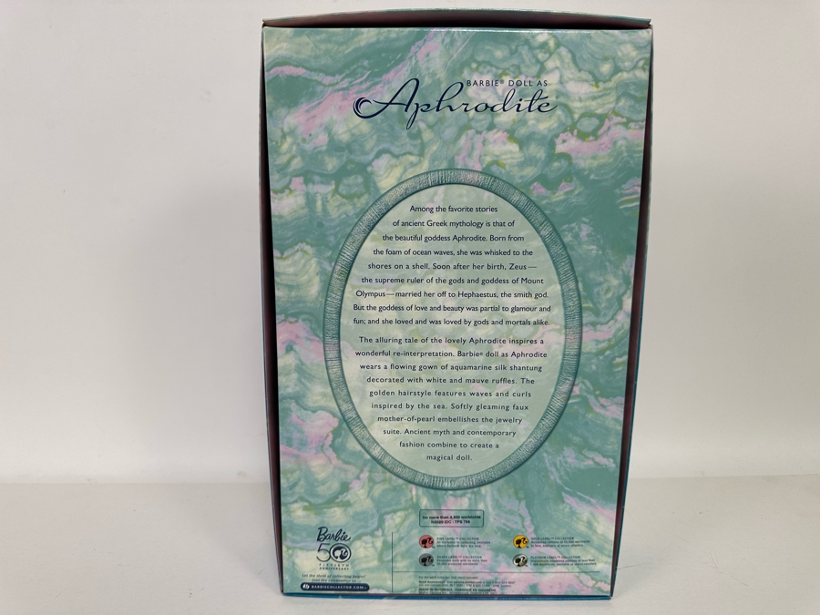 Aphrodite Limited Edition of 4,300 Gold Label Collection Mattel Barbie Doll 2008 New In Box N5020 [Photo 8]