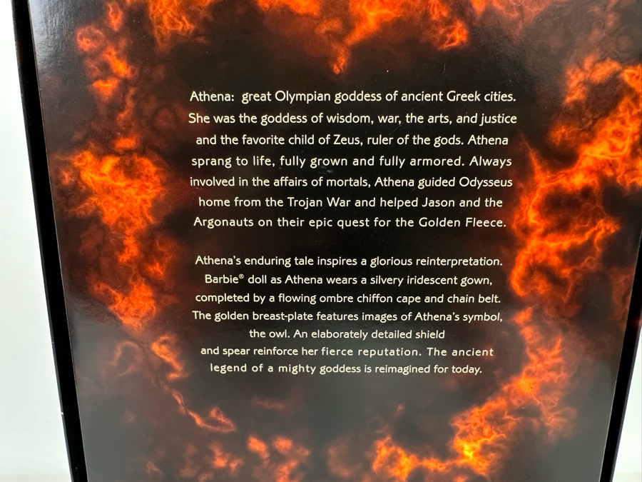 Athena Limited Edition of 5,300 Gold Label Collection Mattel Barbie Doll 2009 New In Box R4492 [Photo 12]