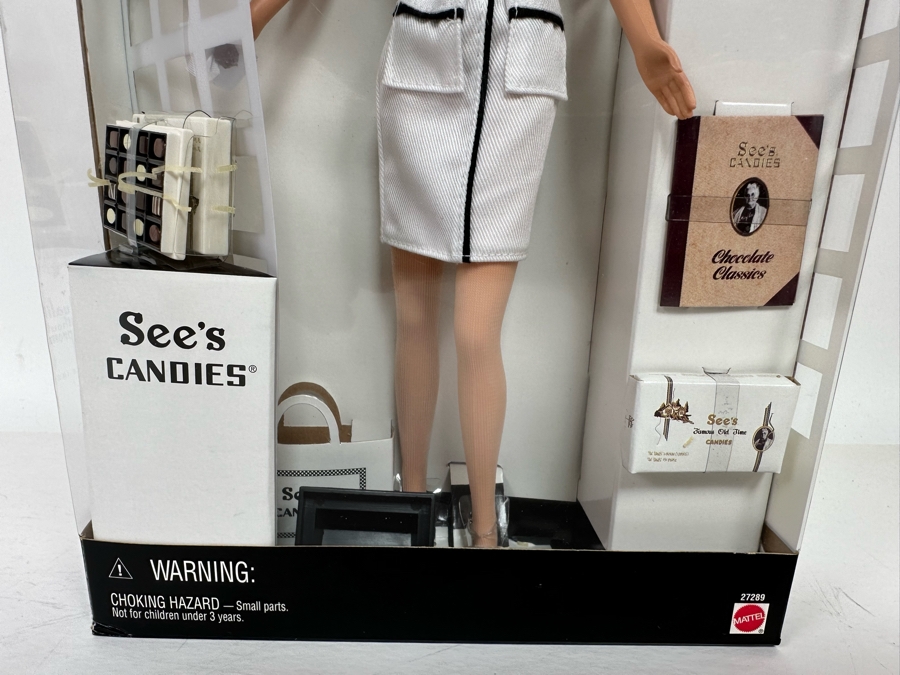 See’s Candies Mattel Barbie Doll 1999 New In Box 27289 [Photo 4]